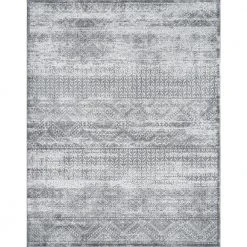 Maya Moroccan Gray 9 ft. x 12 ft. Indoor Area Rug by Tayse Rugs
