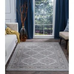 Madison Oriental Gray 8 ft. x 10 ft. Indoor Area Rug by Tayse Rugs 17 Madison Oriental Gray 8 ft. x 10 ft. Indoor Area Rug by Tayse Rugs -Malibu Wide Plank Shop gray tayse rugs area rugs mdn3709 8x10 31 1000