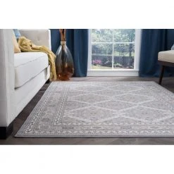 Madison Oriental Gray 8 ft. x 10 ft. Indoor Area Rug by Tayse Rugs 15 Madison Oriental Gray 8 ft. x 10 ft. Indoor Area Rug by Tayse Rugs -Malibu Wide Plank Shop gray tayse rugs area rugs mdn3709 8x10 44 1000