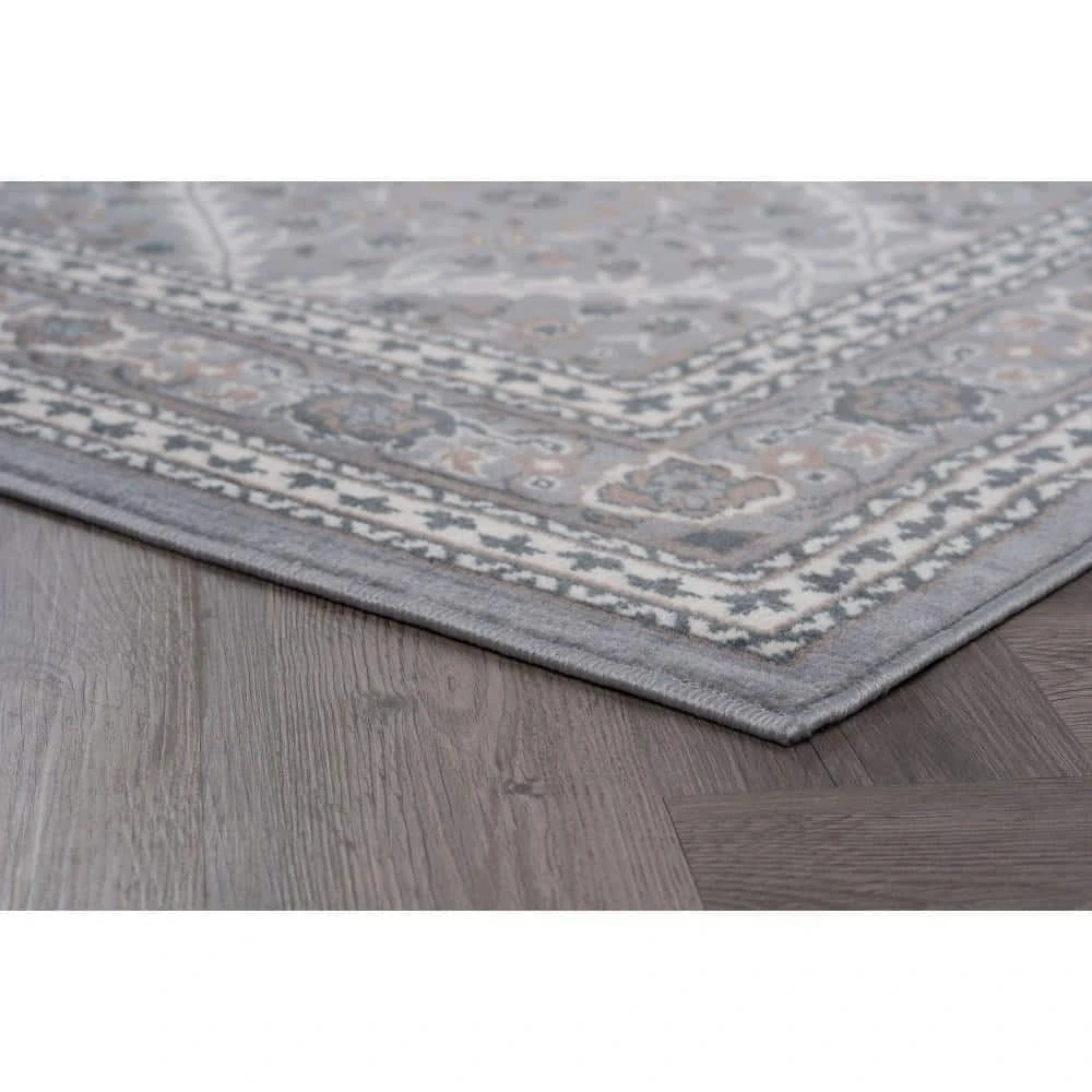 Madison Oriental Gray 8 ft. x 10 ft. Indoor Area Rug by Tayse Rugs 5 Madison Oriental Gray 8 ft. x 10 ft. Indoor Area Rug by Tayse Rugs - Image 3