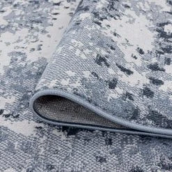 Nexus Abstract Gray 9 ft. x 12 ft. Indoor Area Rug by Tayse Rugs -Malibu Wide Plank Shop gray tayse rugs area rugs nex2000 9x12 1f 1000