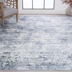 Nexus Abstract Gray 9 ft. x 12 ft. Indoor Area Rug by Tayse Rugs -Malibu Wide Plank Shop gray tayse rugs area rugs nex2000 9x12 31 1000