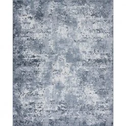 Nexus Abstract Gray 9 ft. x 12 ft. Indoor Area Rug by Tayse Rugs