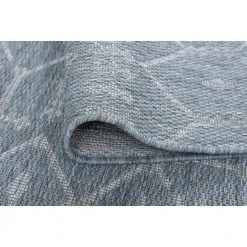 Veranda Geometric Gray 3 ft. x 8 ft. Indoor/Outdoor Runner Rug by Tayse Rugs -Malibu Wide Plank Shop gray tayse rugs outdoor rugs vnd2009 3x8 1f 1000