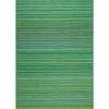Sunset Green 8 ft. x 10 ft. Stripe Indoor/Outdoor Area Rug by Tayse Rugs 1 Sunset Green 8 ft. x 10 ft. Stripe Indoor/Outdoor Area Rug by Tayse Rugs -Malibu Wide Plank Shop green tayse rugs outdoor rugs sun1404 8x10 64 1000