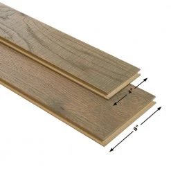 French Oak Half Moon 3/8 in. T x 4 in. and 6 in. W x Varying L Engineered Click Hardwood Flooring (19.84 sq. ft./case) by Malibu Wide Plank -Malibu Wide Plank Shop half moon malibu wide plank engineered hardwood hdmscl384ef 44 1000