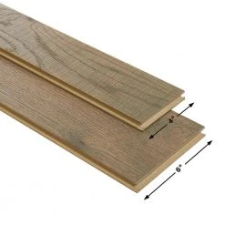 French Oak Half Moon 3/8 in. T x 4 in. and 6 in. W x Varying L Engineered Click Hardwood Flooring(793.94 sq. ft./pallet) by Malibu Wide Plank -Malibu Wide Plank Shop half moon malibu wide plank engineered hardwood hdmscl384efp 44 1000