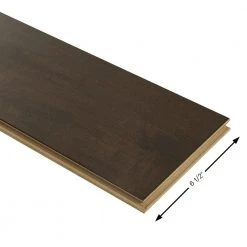 Maple Hermosa 3/8 in. Thick x 6-1/2 in. Wide x Varying Length Engineered Click Hardwood Flooring (23.64 sq. ft./case) by Malibu Wide Plank -Malibu Wide Plank Shop hermosa malibu wide plank engineered hardwood hdmpcl237ef 44 1000