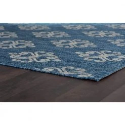 Veranda Geometric Indigo 3 ft. x 8 ft. Indoor/Outdoor Runner Rug by Tayse Rugs 11 Veranda Geometric Indigo 3 ft. x 8 ft. Indoor/Outdoor Runner Rug by Tayse Rugs -Malibu Wide Plank Shop indigo tayse rugs outdoor rugs vnd1514 3x8 1f 1000