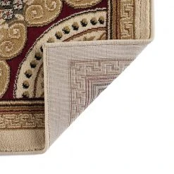 Sensation Ivory 5 ft. x 7 ft. Traditional Area Rug by Tayse Rugs 12 Sensation Ivory 5 ft. x 7 ft. Traditional Area Rug by Tayse Rugs -Malibu Wide Plank Shop ivory tayse rugs area rugs sns4672 5x8 1f 1000