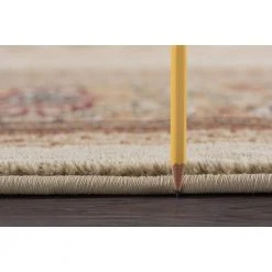 Sensation Ivory 5 ft. x 7 ft. Traditional Area Rug by Tayse Rugs 10 Sensation Ivory 5 ft. x 7 ft. Traditional Area Rug by Tayse Rugs -Malibu Wide Plank Shop ivory tayse rugs area rugs sns4672 5x8 c3 1000