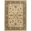 Sensation Border Ivory 8 ft. x 11 ft. Indoor Area Rug by Tayse Rugs