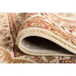 Sensation Border Ivory 8 ft. x 11 ft. Indoor Area Rug by Tayse Rugs -Malibu Wide Plank Shop ivory tayse rugs area rugs sns4812 8x11 c3 1000