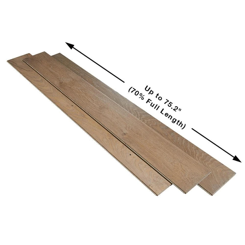 French Oak Key West 9/16 in. T x 8.66 in. W x Varying Length Engineered Hardwood Flooring (27.14 sq. ft./case) by Malibu Wide Plank 6 French Oak Key West 9/16 in. T x 8.66 in. W x Varying Length Engineered Hardwood Flooring (27.14 sq. ft./case) by Malibu Wide Plank - Image 4