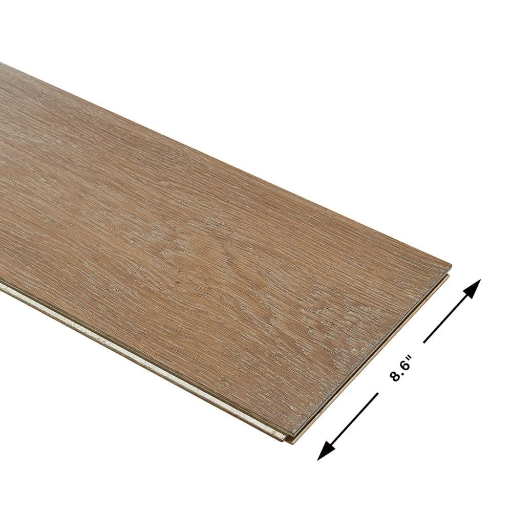 French Oak Key West 9/16 in. T x 8.66 in. W x Varying Length Engineered Hardwood Flooring (27.14 sq. ft./case) by Malibu Wide Plank 7 French Oak Key West 9/16 in. T x 8.66 in. W x Varying Length Engineered Hardwood Flooring (27.14 sq. ft./case) by Malibu Wide Plank - Image 5