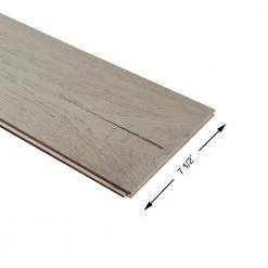 French Oak La Playa 1/2 in. thick x 7-1/2 in. Wide x Varying Length Engineered Hardwood Flooring (23.32 sq. ft./case) by Malibu Wide Plank -Malibu Wide Plank Shop la playa malibu wide plank engineered hardwood hdmrtg265ef 44 1000