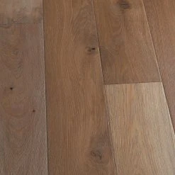French Oak Maya Bay 1/2 in. T x 7.5 in. W x Varying Length Engineered Click Hardwood Flooring (23.44 sq. ft./case) by Malibu Wide Plank