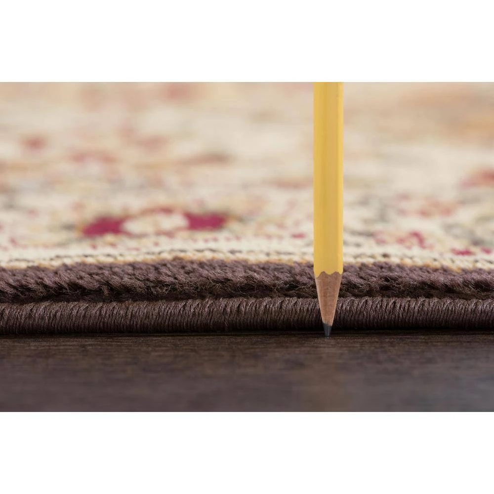 Elegance Abstract Multi-Color 7 ft. x 10ft. Oval Indoor Area Rug by Tayse Rugs 4 Elegance Abstract Multi-Color 7 ft. x 10ft. Oval Indoor Area Rug by Tayse Rugs - Image 2