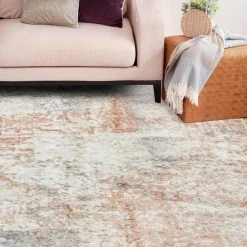 Allure Abstract Multi-Color 8 ft. x 10 ft. Indoor Area Rug by Tayse Rugs -Malibu Wide Plank Shop multi color tayse rugs area rugs all1501 8x10 44 1000