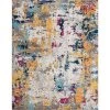 Dynamic Abstract Multi-Color 8 ft. x 10 ft. Indoor Area Rug by Tayse Rugs 1 Dynamic Abstract Multi-Color 8 ft. x 10 ft. Indoor Area Rug by Tayse Rugs -Malibu Wide Plank Shop multi color tayse rugs area rugs dyn1201 8x10 64 1000