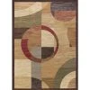 Elegance Geometric Multi-Color 5 ft. x 7 ft. Indoor Area Rug by Tayse Rugs -Malibu Wide Plank Shop multi color tayse rugs area rugs elg5110 5x7 64 1000