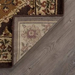 Elegance Multi 8 ft. x 10 ft. Traditional Area Rug by Tayse Rugs -Malibu Wide Plank Shop multi color tayse rugs area rugs elg5120 8x10 1d 1000