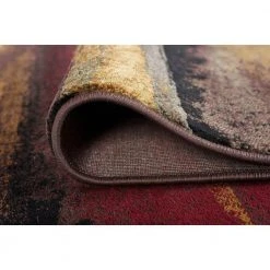 Festival Abstract Multi-Color 8 ft. x 11 ft. Indoor Area Rug by Tayse Rugs -Malibu Wide Plank Shop multi color tayse rugs area rugs fst8900 8x11 d4 1000