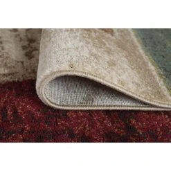 Deco Abstract Multi-Color 8 ft. x 10 ft. Indoor Area Rug by Tayse Rugs -Malibu Wide Plank Shop multi tayse rugs area rugs dco1004 8x10 44 1000