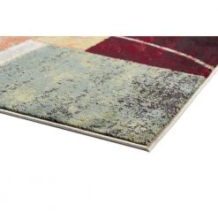 Deco Abstract Multi-Color 8 ft. x 10 ft. Indoor Area Rug by Tayse Rugs -Malibu Wide Plank Shop multi tayse rugs area rugs dco1004 8x10 4f 1000
