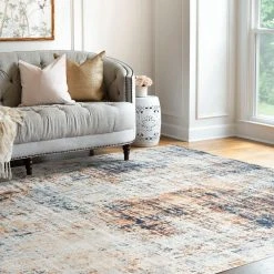 Palazzo Abstract Multi 4 ft. x 6 ft. Indoor Area Rug by Tayse Rugs -Malibu Wide Plank Shop multi tayse rugs area rugs plz2808 4x6 44 1000