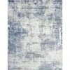 Allure Abstract Navy 8 ft. x 10 ft. Indoor Area Rug by Tayse Rugs -Malibu Wide Plank Shop navy tayse rugs area rugs all1207 8x10 64 1000