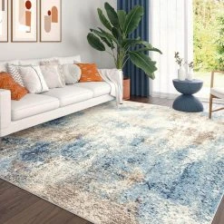 Chelsea Abstract Navy 5 ft. x 7 ft. Indoor Area Rug by Tayse Rugs 15 Chelsea Abstract Navy 5 ft. x 7 ft. Indoor Area Rug by Tayse Rugs -Malibu Wide Plank Shop navy tayse rugs area rugs chl1307 5x7 31 1000