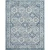 Garden Oriental Navy 5 ft. x 8 ft. Indoor Area Rug by Tayse Rugs -Malibu Wide Plank Shop navy tayse rugs area rugs grd6507 5x8 64 1000