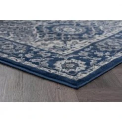 Madison Oriental Navy 2 ft. x 10 ft. Indoor Runner Rug by Tayse Rugs 9 Madison Oriental Navy 2 ft. x 10 ft. Indoor Runner Rug by Tayse Rugs -Malibu Wide Plank Shop navy tayse rugs area rugs mdn3607 2x10 4f 1000