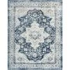 Palazzo Oriental Navy 9 ft. x 12 ft. Indoor Area Rug by Tayse Rugs -Malibu Wide Plank Shop navy tayse rugs area rugs plz2307 9x12 64 1000