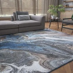 Reina Abstract Orange 5 ft. x 7 ft. Indoor Area Rug by Tayse Rugs 15 Reina Abstract Orange 5 ft. x 7 ft. Indoor Area Rug by Tayse Rugs -Malibu Wide Plank Shop navy tayse rugs area rugs rei2000 5x7 31 1000