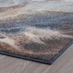 Reina Abstract Orange 5 ft. x 7 ft. Indoor Area Rug by Tayse Rugs 11 Reina Abstract Orange 5 ft. x 7 ft. Indoor Area Rug by Tayse Rugs -Malibu Wide Plank Shop navy tayse rugs area rugs rei2000 5x7 c3 1000