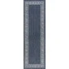 Eco Greek Key Navy 2 ft. x 8 ft. Indoor/Outdoor Runner Rug by Tayse Rugs -Malibu Wide Plank Shop navy tayse rugs outdoor rugs eco1005 2x8 64 1000