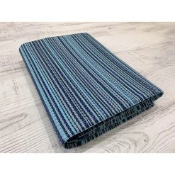 Luna Navy 8 ft. x 10 ft. Stripes Indoor/Outdoor Area Rug by Tayse Rugs 16 Luna Navy 8 ft. x 10 ft. Stripes Indoor/Outdoor Area Rug by Tayse Rugs -Malibu Wide Plank Shop navy tayse rugs outdoor rugs lna1007 8x10 44 1000