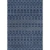 Veranda Geometric Navy 8 ft. x 10 ft. Indoor/Outdoor Area Rug by Tayse Rugs -Malibu Wide Plank Shop navy tayse rugs outdoor rugs vnd2007 8x10 64 1000
