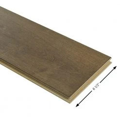 Maple Pacifica 3/8 in. Thick x 6-1/2 in. Wide x Varying Length Engineered Click Hardwood Flooring (23.64 sq. ft./case) by Malibu Wide Plank -Malibu Wide Plank Shop pacifica malibu wide plank engineered hardwood hdmpcl213ef 44 1000