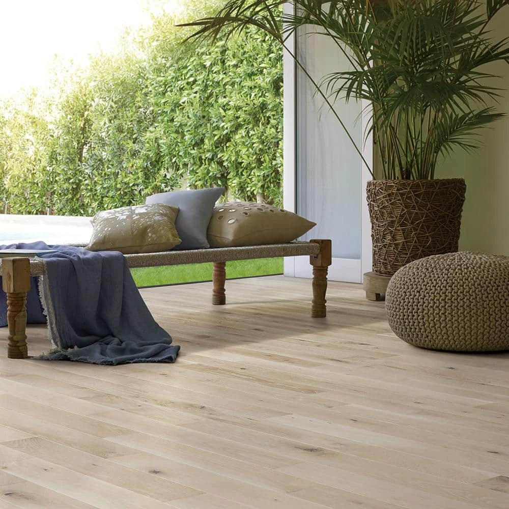 French Oak Pelican Hill 3/4 in. T x 5 in. W x Varying Length Solid Hardwood Flooring (904 sq. ft./Pallet) by Malibu Wide Plank 4 French Oak Pelican Hill 3/4 in. T x 5 in. W x Varying Length Solid Hardwood Flooring (904 sq. ft./Pallet) by Malibu Wide Plank - Image 2