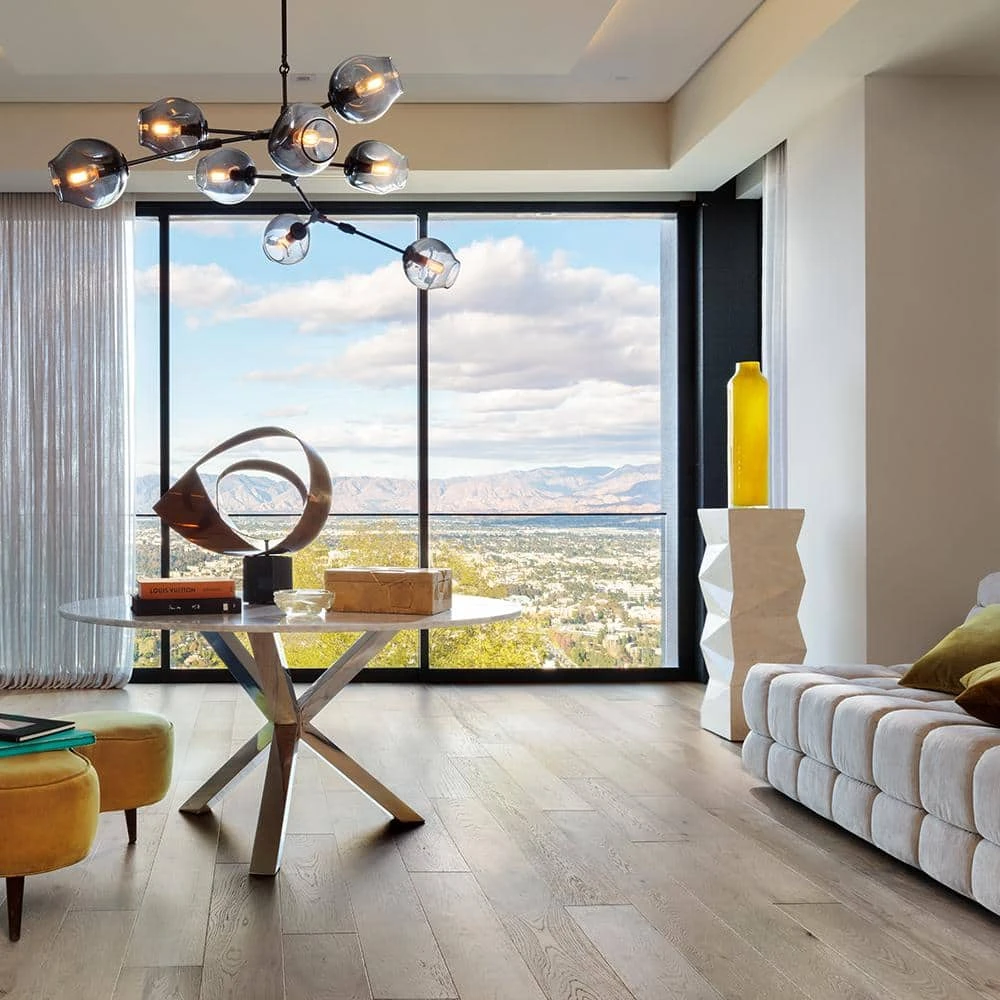 French Oak Point Loma 3/8 in. T x 6-1/2 in. W x Varying L Engineered Click Hardwood Flooring (23.64 sq. ft./ case) by Malibu Wide Plank 4 French Oak Point Loma 3/8 in. T x 6-1/2 in. W x Varying L Engineered Click Hardwood Flooring (23.64 sq. ft./ case) by Malibu Wide Plank - Image 2