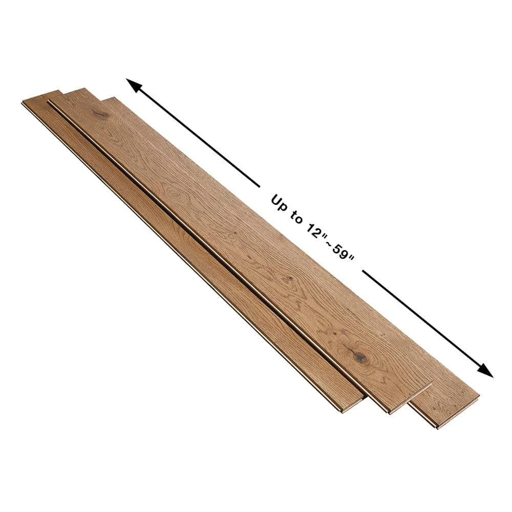 French Oak Point Paradise 3/4 in. T x 5 in. W x Varying Length Solid Hardwood Flooring (904 sq. ft./Pallet) by Malibu Wide Plank 6 French Oak Point Paradise 3/4 in. T x 5 in. W x Varying Length Solid Hardwood Flooring (904 sq. ft./Pallet) by Malibu Wide Plank - Image 4