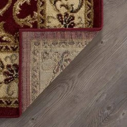 Elegance Oriental Red 8 ft. x 10 ft. Indoor Area Rug by Tayse Rugs 17 Elegance Oriental Red 8 ft. x 10 ft. Indoor Area Rug by Tayse Rugs -Malibu Wide Plank Shop red tayse rugs area rugs 5400 red 8x10 1d 1000