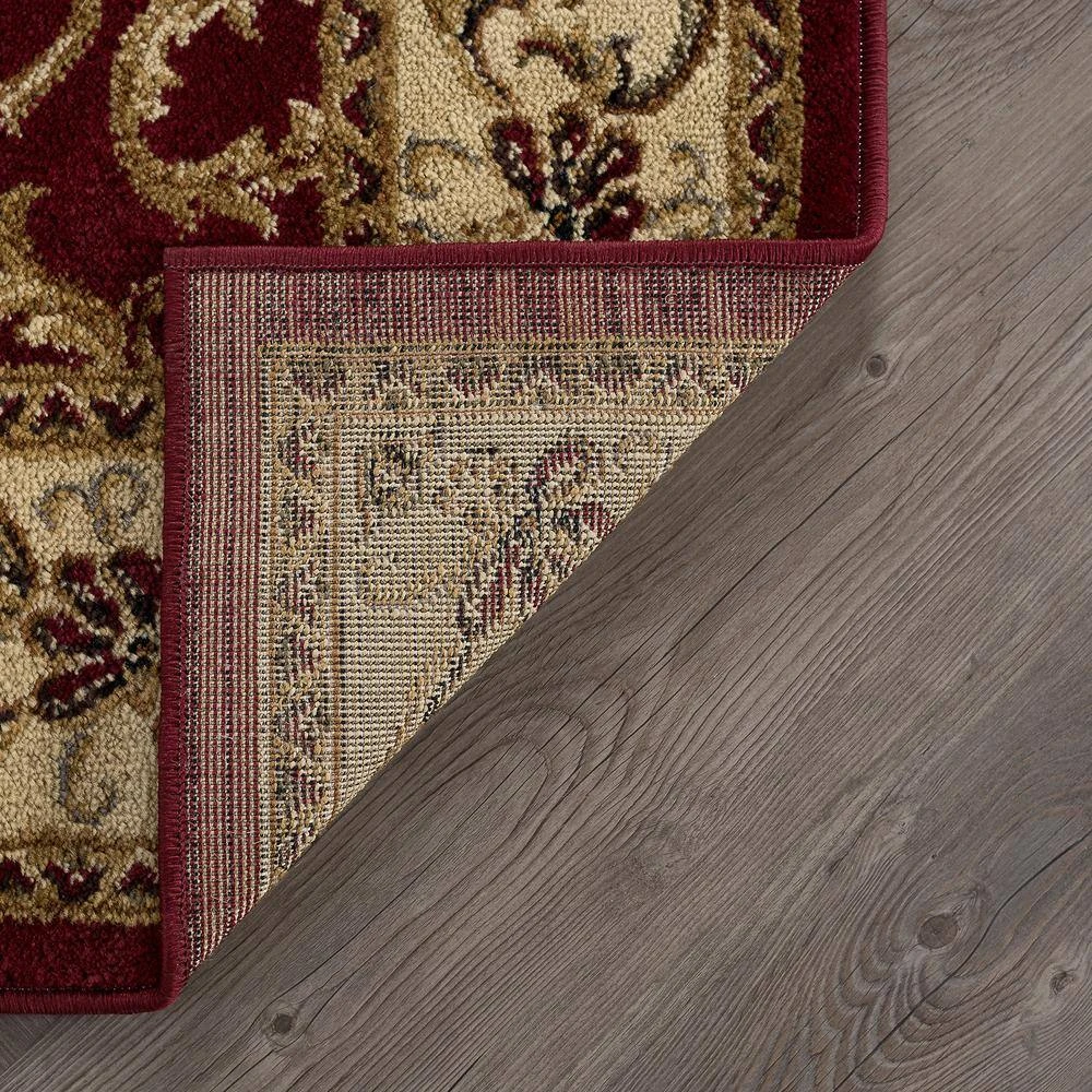 Elegance Oriental Red 8 ft. x 10 ft. Indoor Area Rug by Tayse Rugs 6 Elegance Oriental Red 8 ft. x 10 ft. Indoor Area Rug by Tayse Rugs - Image 4
