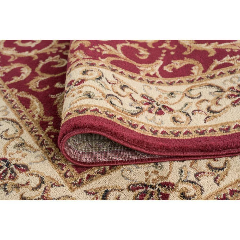 Elegance Oriental Red 8 ft. x 10 ft. Indoor Area Rug by Tayse Rugs 10 Elegance Oriental Red 8 ft. x 10 ft. Indoor Area Rug by Tayse Rugs - Image 8