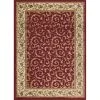Elegance Oriental Red 8 ft. x 10 ft. Indoor Area Rug by Tayse Rugs 1 Elegance Oriental Red 8 ft. x 10 ft. Indoor Area Rug by Tayse Rugs -Malibu Wide Plank Shop red tayse rugs area rugs 5400 red 8x10 64 1000