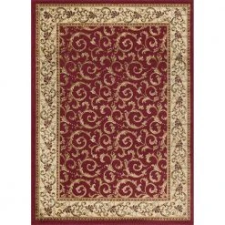 Elegance Oriental Red 8 ft. x 10 ft. Indoor Area Rug by Tayse Rugs