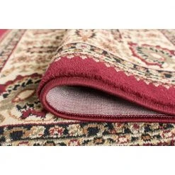Sensation Red 9 ft. x 12 ft. Traditional Area Rug by Tayse Rugs 13 Sensation Red 9 ft. x 12 ft. Traditional Area Rug by Tayse Rugs -Malibu Wide Plank Shop red tayse rugs area rugs sns4700 9x12 44 1000